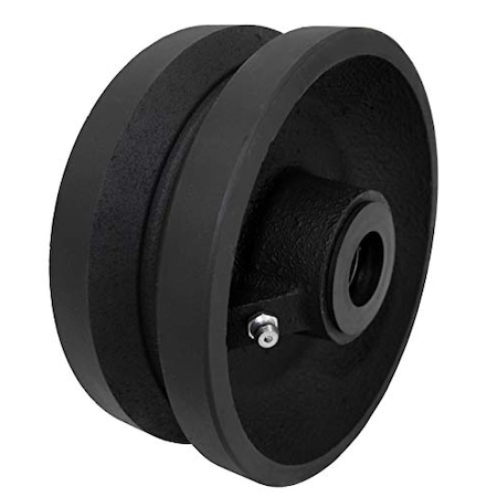 Casterhq 5"x2" V Groove Wheel 900 LBS Capacity Replacement Wheel Commercial/ CB-VG52
